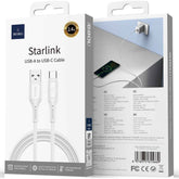 Wiwu Wi C042e A C 2.4a Charging Cable Usb A To Type C Data Transfer Cable 1m White